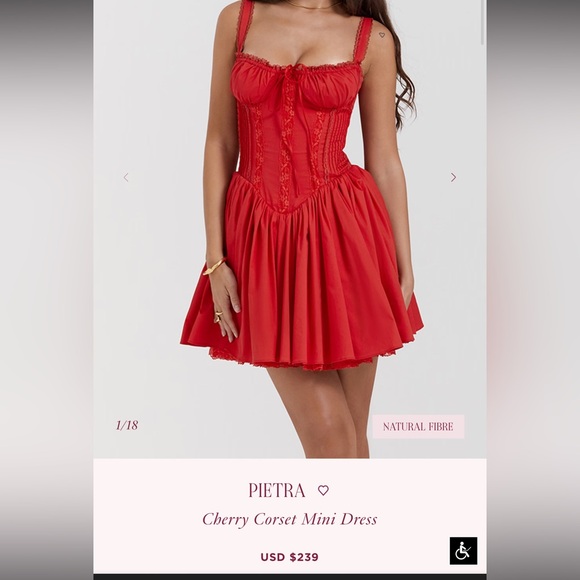 pietra cherry corset mini dress Pietra Cherry Corset Mini Hire  House of CB